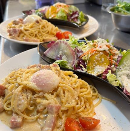 【ベジタブルシェアランチコース】サラダやパスタ等全4品《ソフトドリンク2杯付》3500円(税込)