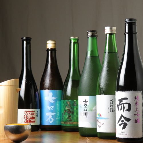 飲み比べもできる日本酒