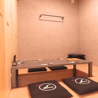 [Complete private room] The digging private room can be used by 2 people or more.[Accommodates up to 80 people]