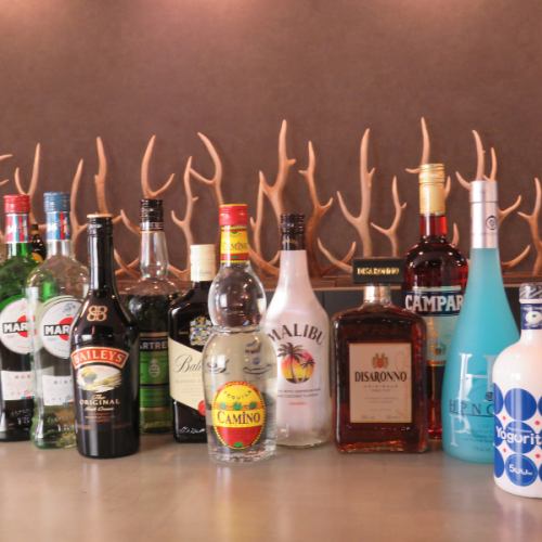 We offer a wide variety of drinks!