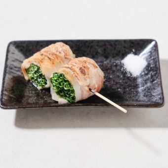 ギュッと万能ネギ巻き