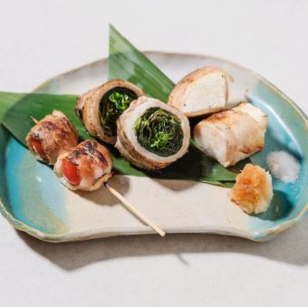 野菜巻き盛り合わせ 三種