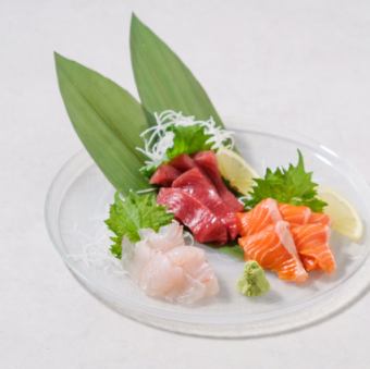 本日のお刺身3点盛り