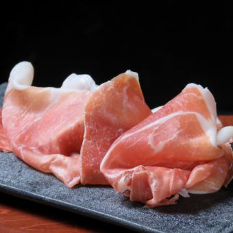 sliced italian ham