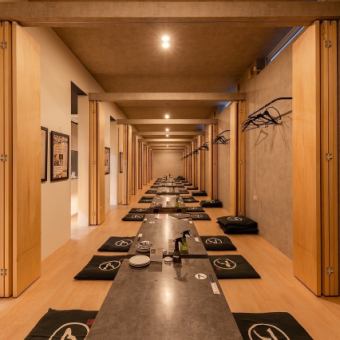 [1st floor reservation] Can be reserved for 40-80 people (negotiable) #Asahikawa #Izakaya #City center #Seafood #Yakitori #Private room #Fully private room