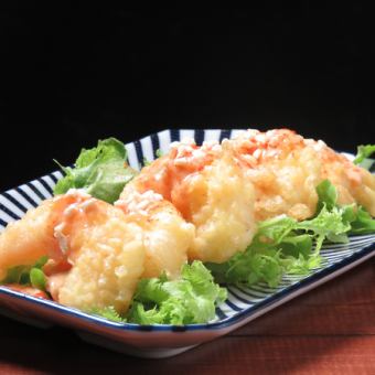 Abrino special shrimp mayo
