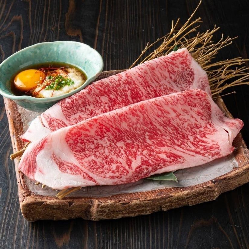 We offer a wide variety of menus where you can enjoy Japanese beef and domestic beef◎