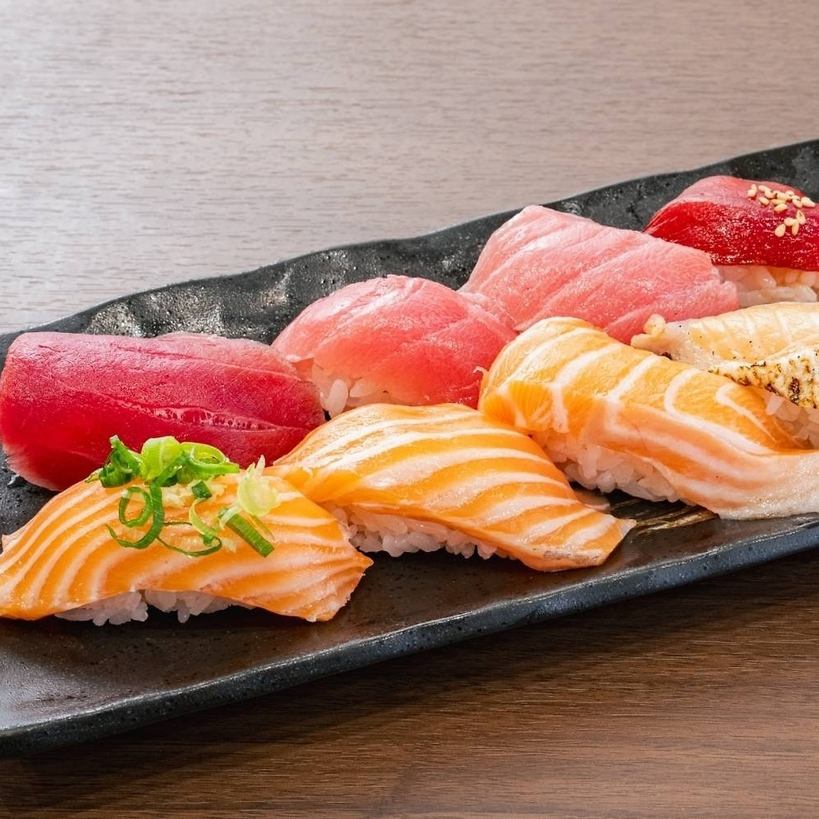 您也可以在我們的加盟店品嚐精心挑選的壽司。
