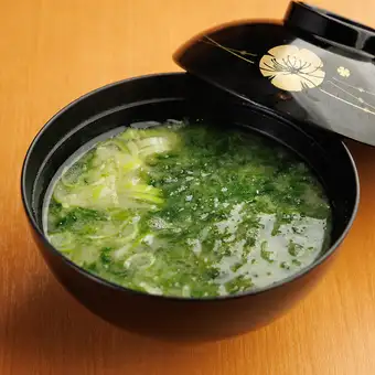 あおさの味噌汁