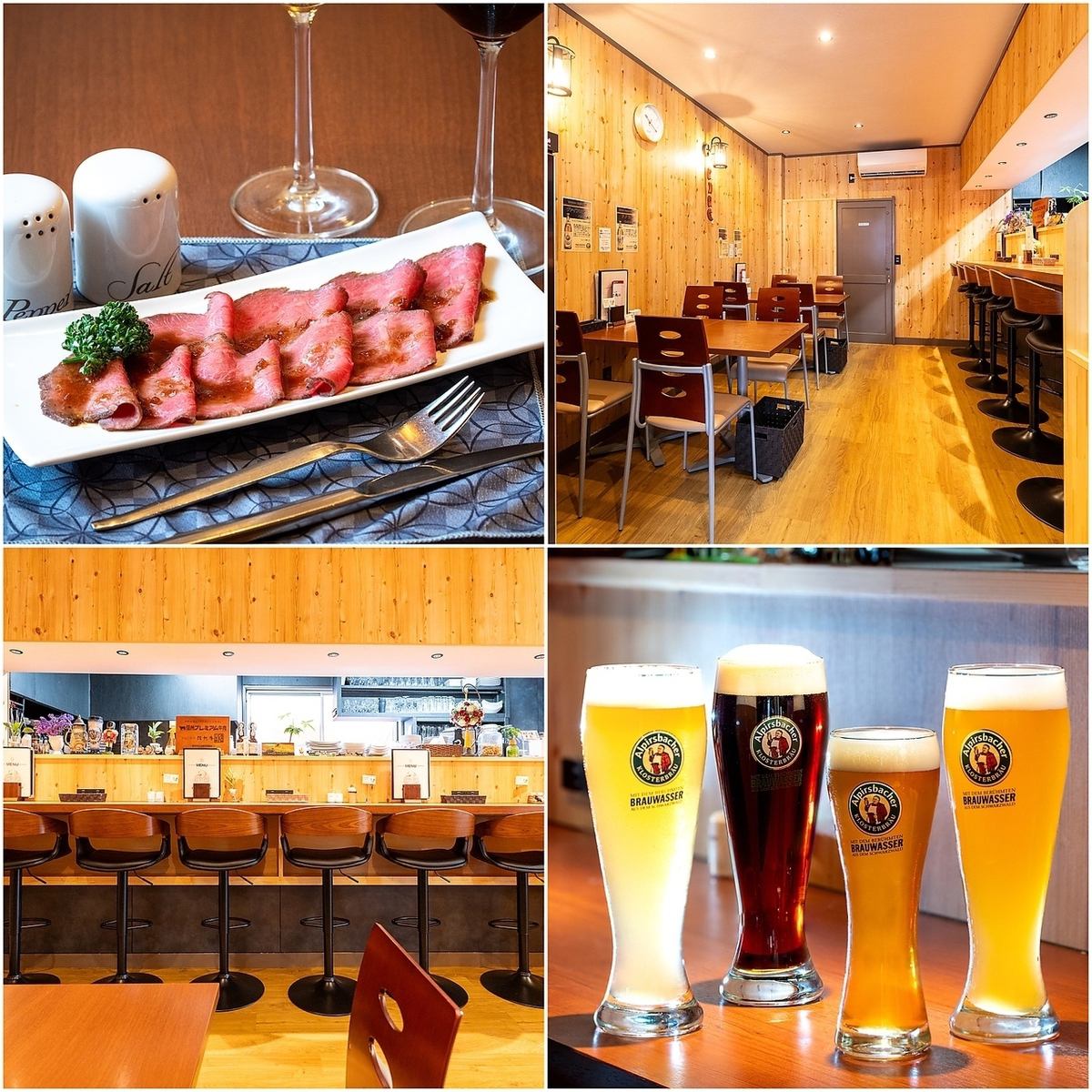 樽生ドイツビールと本場ドイツの大会で金賞に輝いた至極のソーセージを召し上がれ☆