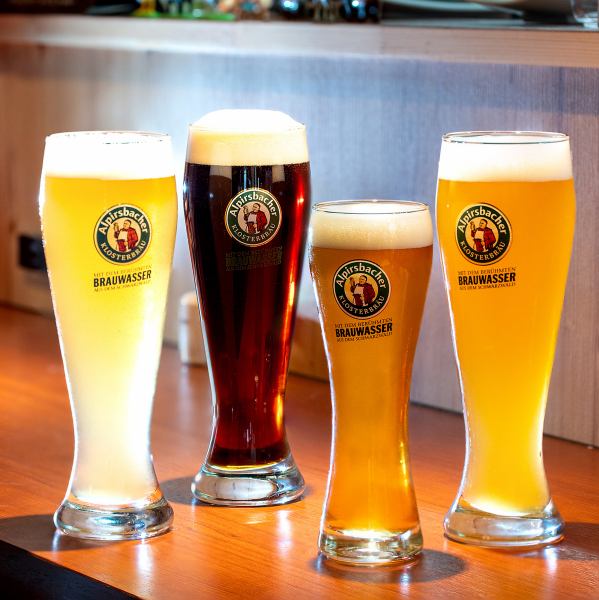 <<重厚感あふれる味わいを堪能あれ♪>>当店自慢の樽生ドイツビール☆