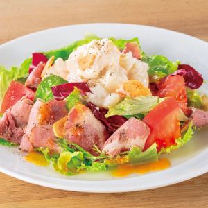 Pastrami and potato salad