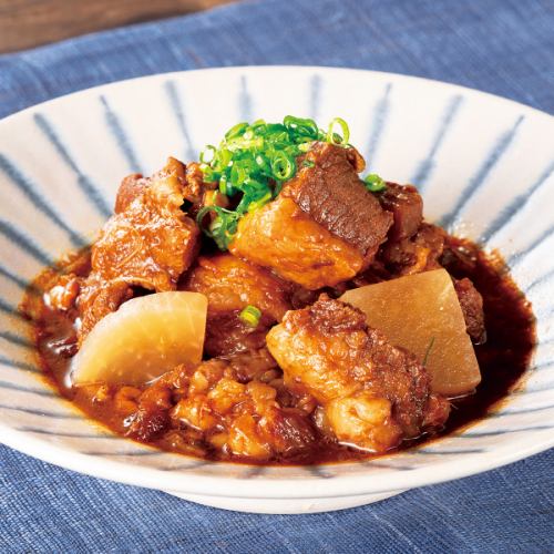 Yakiniku restaurant's beef tendon stew