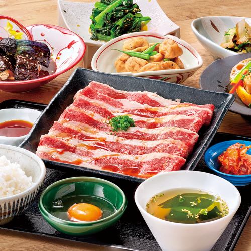 [Weekday only] Sukiyaki Kalbi Lunch