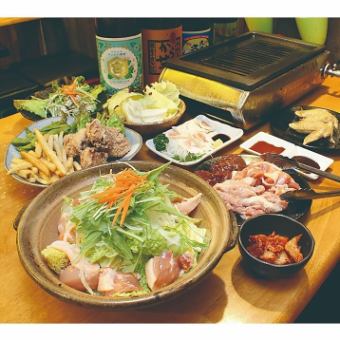 [Recommended "Kamimotsu nabe" course] *2 hours of all-you-can-drink + 1,848 yen can be added!
