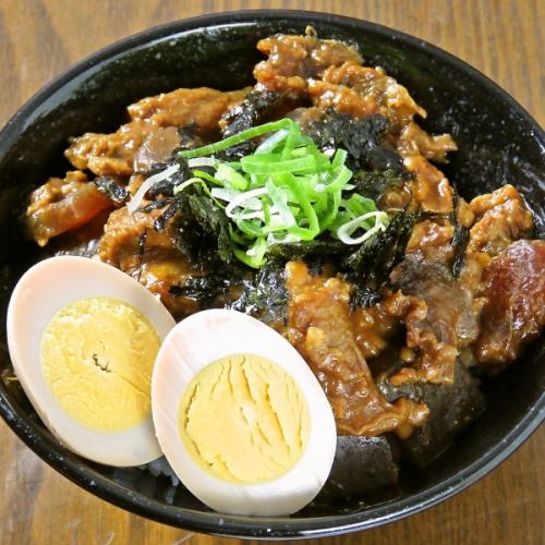 Beef tendon miso bowl