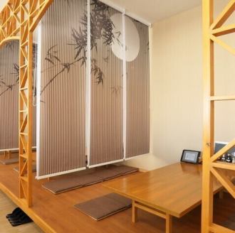 The 8-person tatami room can also be used for business occasions such as company banquets and entertainment. You can hold business negotiations and conversations in a relaxed atmosphere, so you can use it with peace of mind! Please use it for important business occasions.