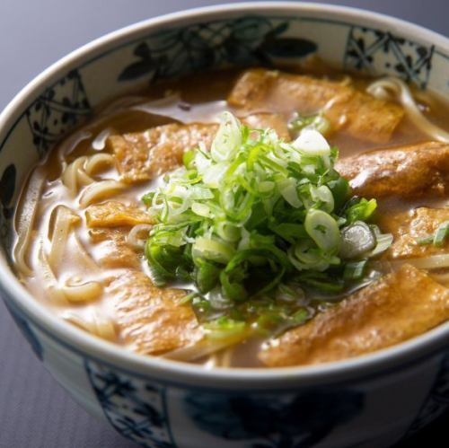 きつねカレーうどん・そば