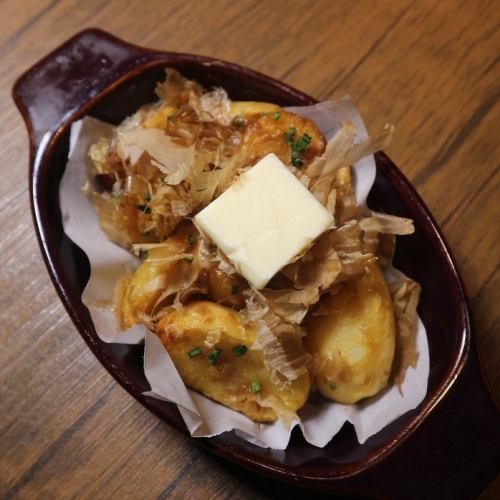 鰹節バターポテト