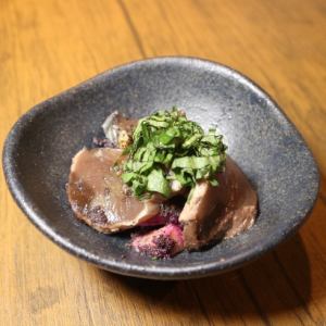 カツオと長芋のゆかり香る和あえ