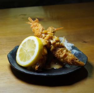 えびふりゃあ　自家製味噌タルタル