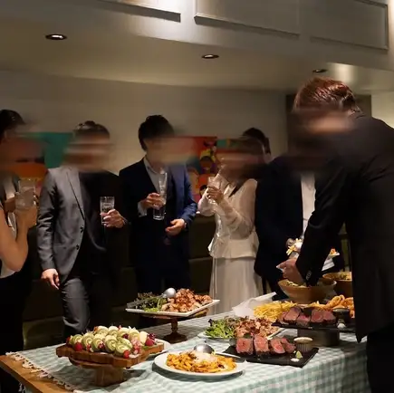 【캐주얼하게 즐기는】 요리도 음료도 ♪