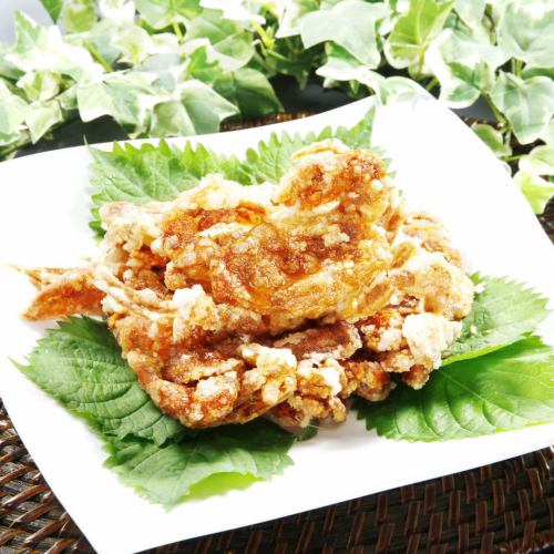 Fragrant fried soft shell crab