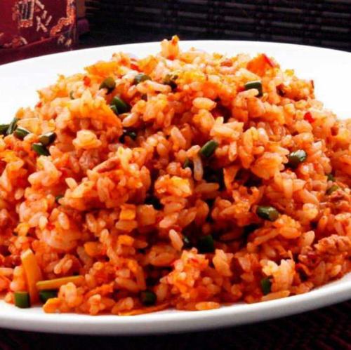 Sichuan style fried rice