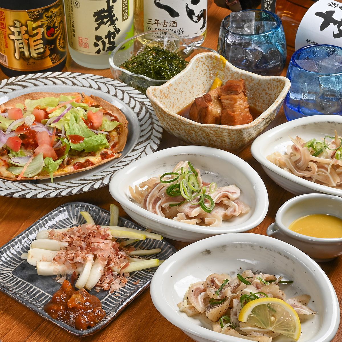 最適な落ち着く空間で、ママがこだわる沖縄料理を楽しめます♪