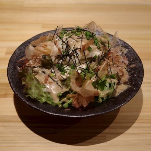 芝麻醬豆腐沙拉