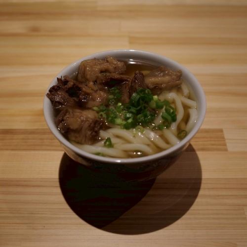 小倉特產牛筋烏龍麵