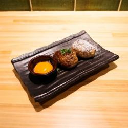 つくね(月見・パルミジャーノがけ)