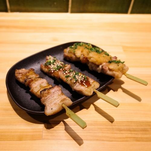 豚バラ(特製味噌・おろしポン酢)