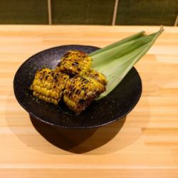 Grilled corn