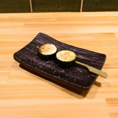 炭火焼き ズッキーニ