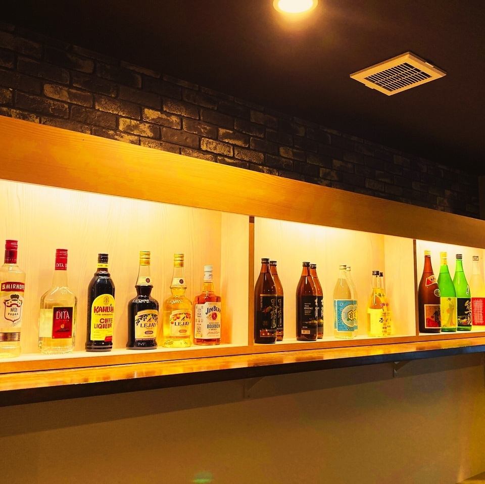 コースじゃなくても飲み放題OK◎当店自慢のお料理と一緒にどうぞ