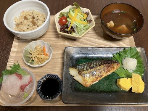 塩サバ定食