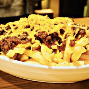 チリチーズフライ  Chili Cheese Fries
