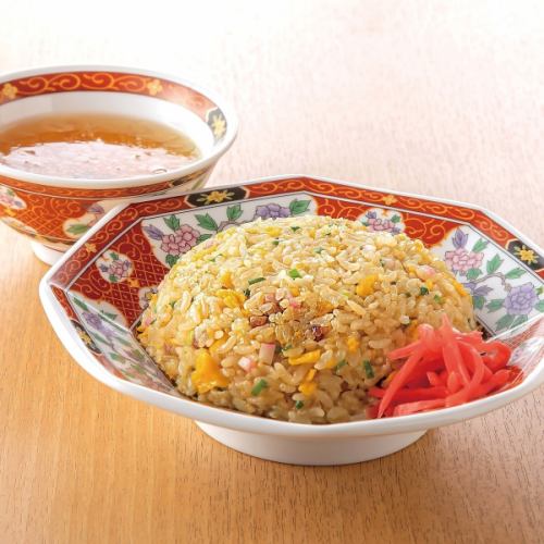 Gomoku fried rice (with soup)