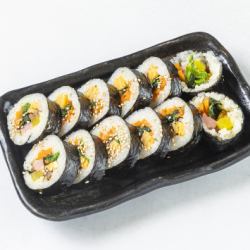 Vegetable kimbap