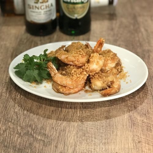 エビのニンニク風味揚げ「クントード グラティアム」