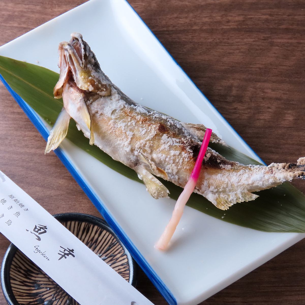 1軒目の後にサクッともう一杯♪自慢の原始焼きでお楽しみ下さい