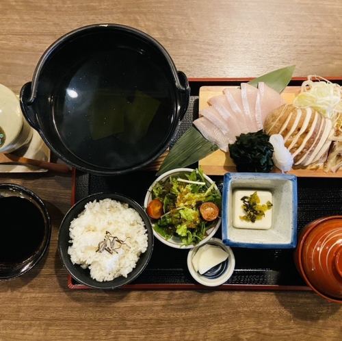 鰤しゃぶ定食