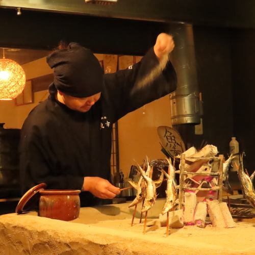 遠赤外線でじっくりと！