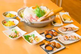 【かんのや歓送迎会コース】お刺身、串焼、水炊き等9品飲放題 6000円⇒5000円