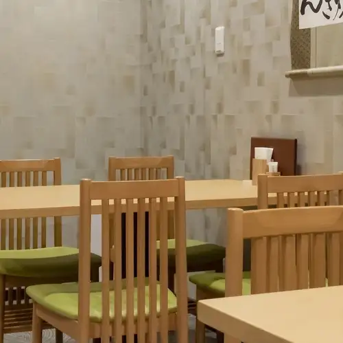 We have spaced our tables far apart to accommodate various group sizes.