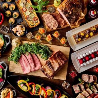 【土日祝限定】日替わりメニューを楽しめる Captain’s Lunch Buffet　3,500円(税込)　11:30～