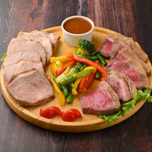 An array of meat dishes that look great on social media♪ Of course, all-you-can-eat!