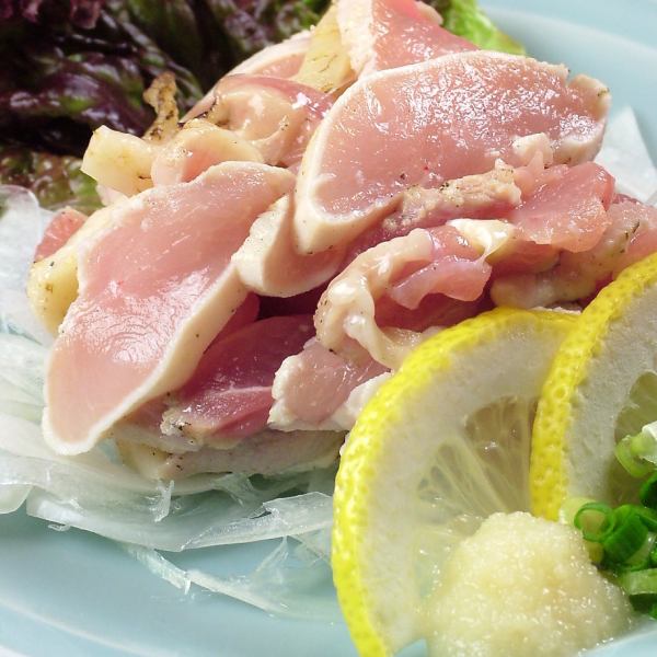 [Hakata Ichibandori] Chicken sashimi
