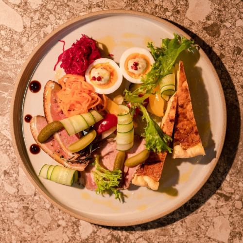 本格ビストロ料理が豊富